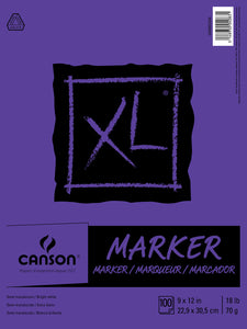 Canson XL Marker Pad 9"x12"