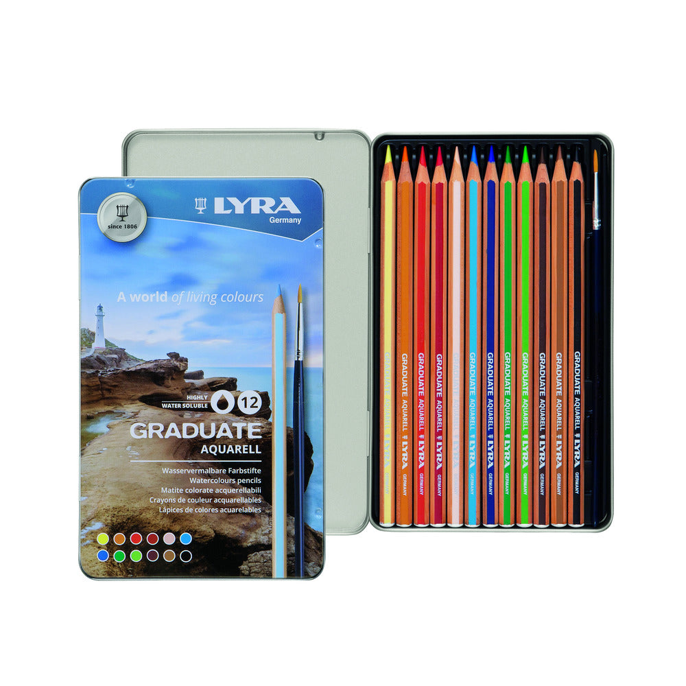 Lyra Graduate Aquarell Coloured Pencil Sets