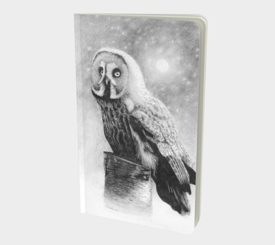 'Discernment' Owl Journal Small