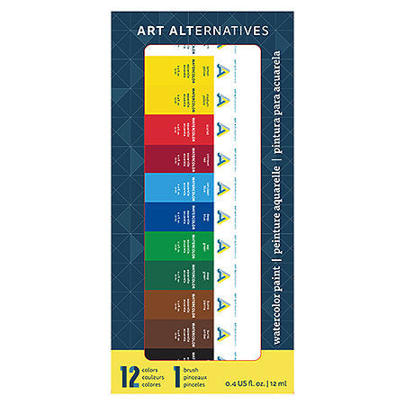 Art Alternatives Economy Watercolour Paint Set 12pc