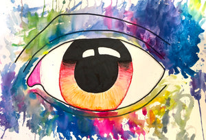 Watercolour Eye * Thursday August 31 *AM* 11:00 AM - 1:00 PM * (Ages 6-13)