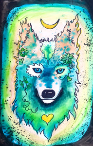 Mystical Wolf * Wednesday August 16 *AM* 11:00 AM - 1:00 PM * (Ages 6-13)