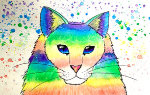 Rainbow Cat * Thursday August 17 *PM* 2:00 PM - 4:00 PM * (Ages 6-13)