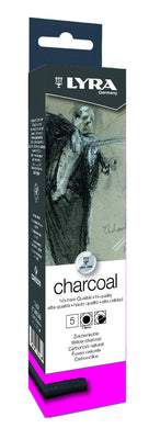 Lyra Willow Charcoal Thick 5pc