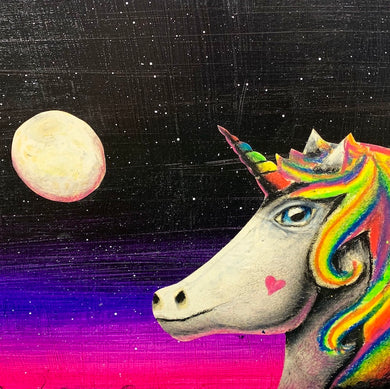 Starlight Unicorn Summer Art Class * Thursday August 15 2024 *PM* 1:30 PM - 3:30 PM * Ages 6-13