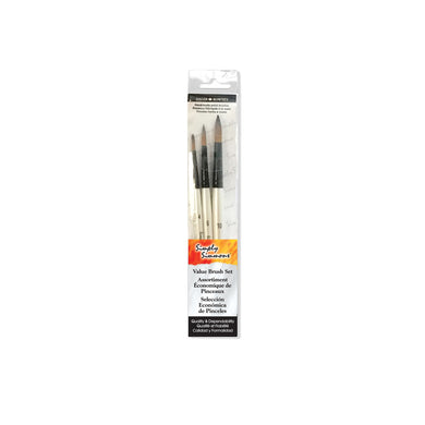 Simply Simmons Short Handle Brush Set To the Point 3pc