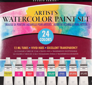 Studio Series Watercolour Paint Set 24 Colours