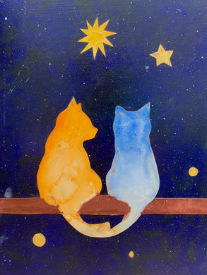 Starlight Cats Summer Art Class * Tuesday August 13 2024 *PM* 1:30 PM - 3:30 PM * Ages 6-13