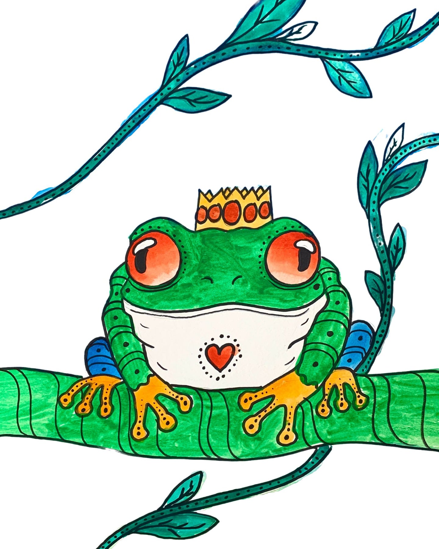 Jungle Frog * Thursday August 17 *AM* 11:00 AM - 1:00 PM * (Ages 6-13)