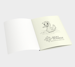 'Glow' Axolotl Journal Large